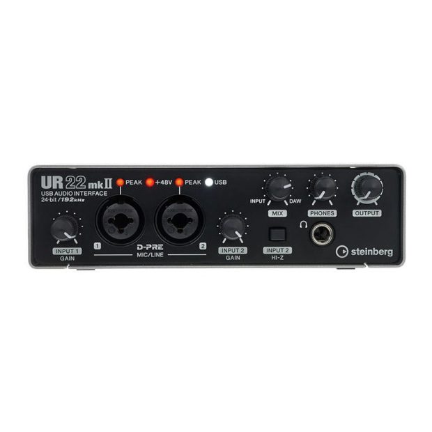 کارت صدا و پکیج استودیو اشتنبرگ Steinberg UR22mkii Recording Pack - تصویر 7