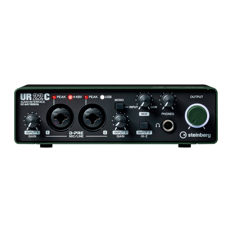 steinberg-ur22c-green-01-800x800-1.jpg کارت صدا اشتنبرگ Steinberg UR22C Green - Image 1