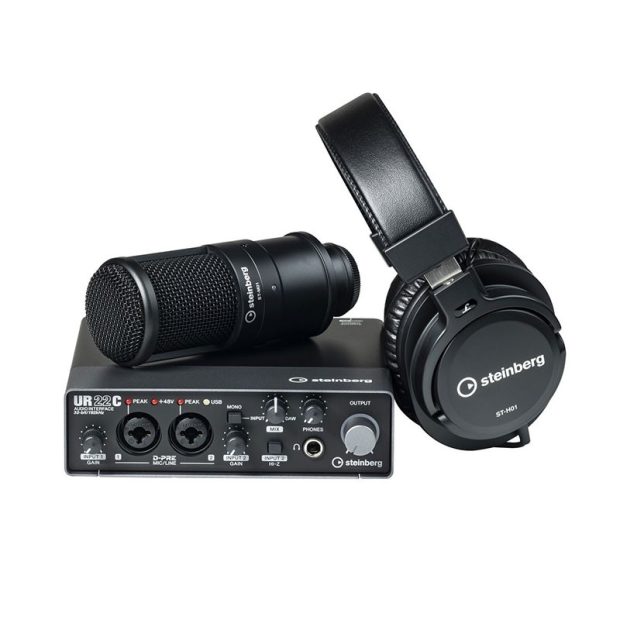 پکیج کارت صدا اشتنبرگ Steinberg UR22C Recording Pack - تصویر 1