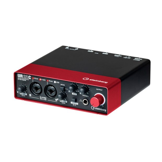 کارت صدا اشتنبرگ Steinberg UR22C Red - تصویر 2