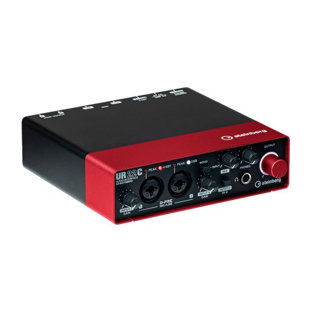 کارت صدا اشتنبرگ Steinberg UR22C Red - تصویر 3