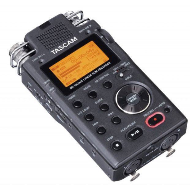 رکوردر صدا تسکم TASCAM DR-100MKII - تصویر 5