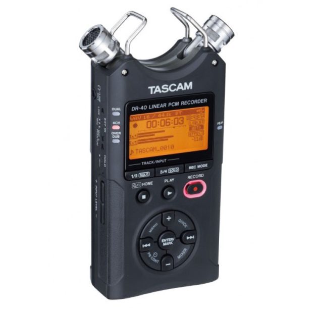رکوردر صدا تسکم TASCAM DR 40 - تصویر 2