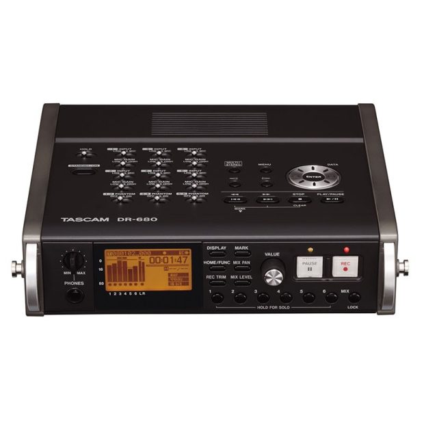 tascam-dr-680-01-800x800-1.jpg کارت صدا و رکوردر تسکم TASCAM DR-680 - تصویر 1