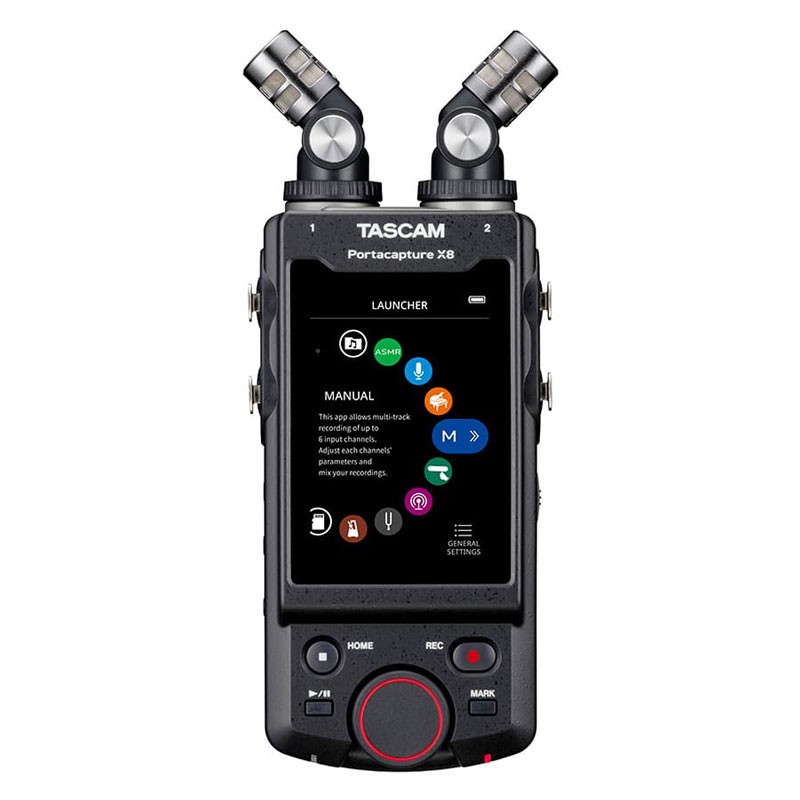 tascam-portacapture-x8-01-800x800-1.jpg رکوردر صدا تسکم Tascam Portacapture X8 - Image 1