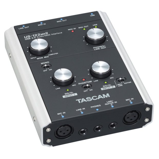 کارت صدا تسکم TASCAM US-122 MKII - تصویر 2
