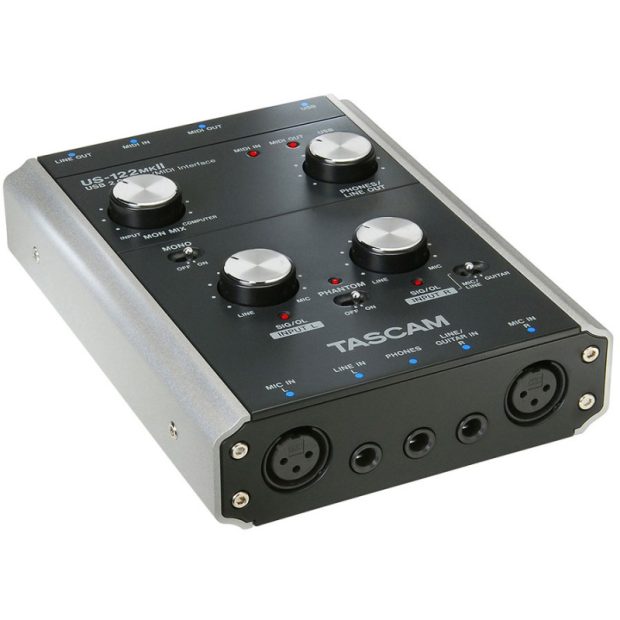 کارت صدا تسکم TASCAM US-122 MKII - تصویر 3