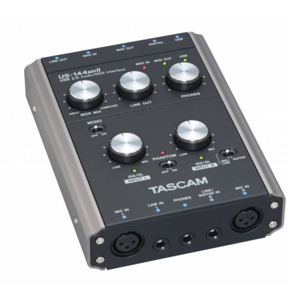 کارت صدا تسکم TASCAM US-144 MKII - تصویر 2