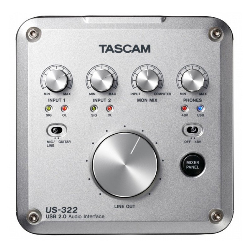 tascam-us-322-01-800x800-1.jpg کارت صدا تسکم TASCAM US-322 - Image 1