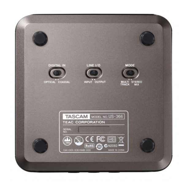 کارت صدا تسکم TASCAM US-366 - تصویر 4