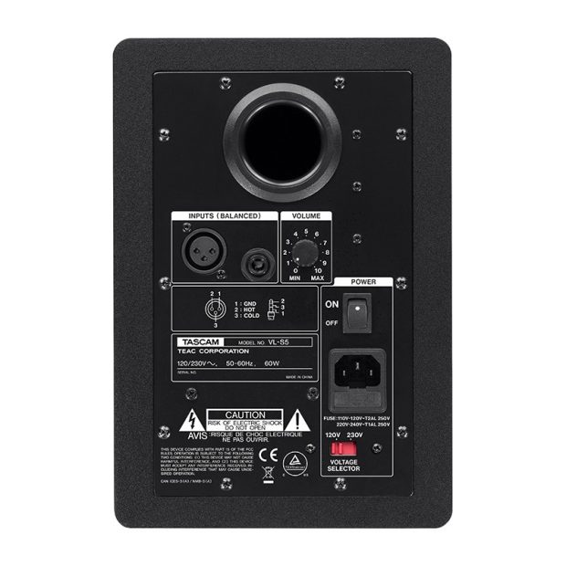 اسپیکر مانیتورینگ تسکم TASCAM VL-S5 - تصویر 4