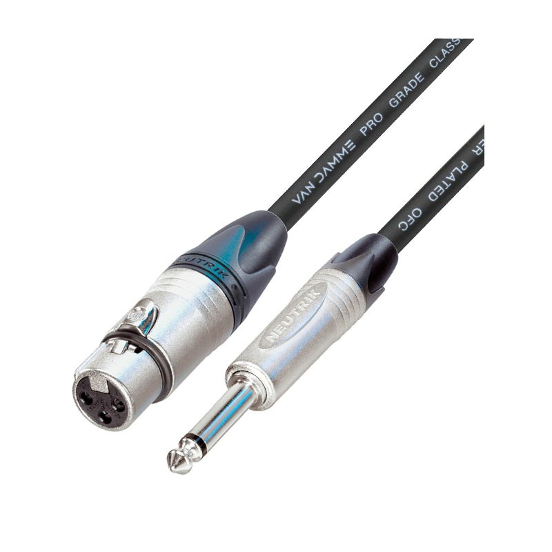 کابل رابط تی ام گروپ TM Group XLR Female to TS 3m Neutrik Original