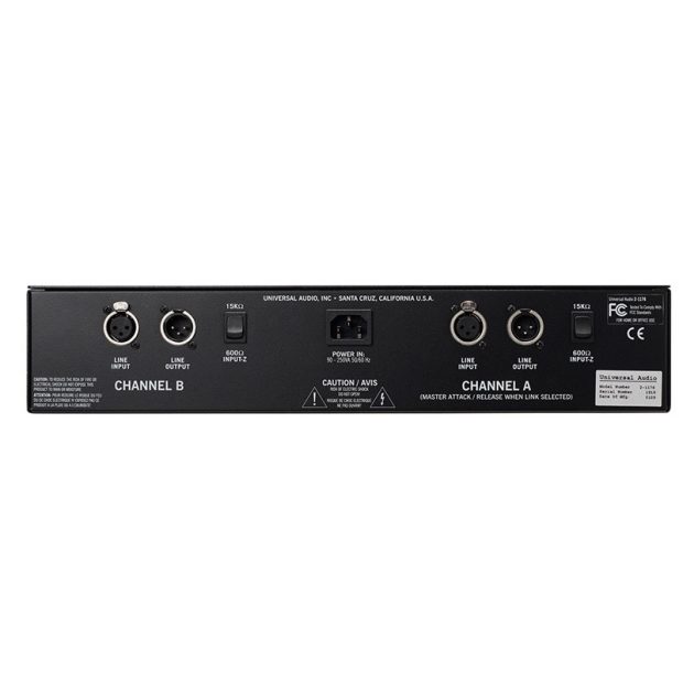 پردازشگر صوتی یونیورسال آدیو Universal Audio 2-1176 - تصویر 3