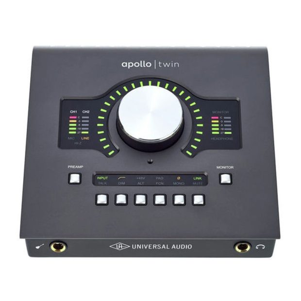 کارت صدا مخصوص سیستم عامل مک یونیورسال آدیو Universal Audio Apollo Twin Quad MK2 - تصویر 1