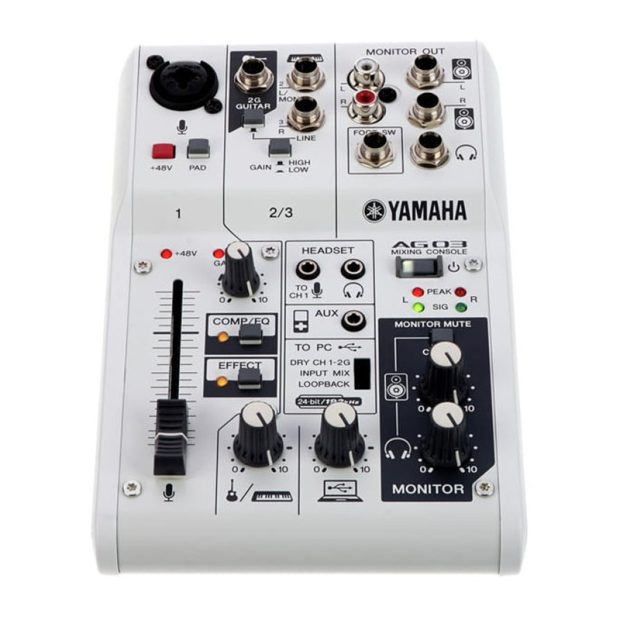 میکسر و کارت صدا یاماها Yamaha AG03 - تصویر 1