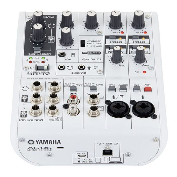 میکسر و کارت صدا یاماها Yamaha AG06 - تصویر 5