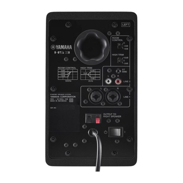 اسپیکر مانیتورینگ یاماها Yamaha HS3 Black - تصویر 5