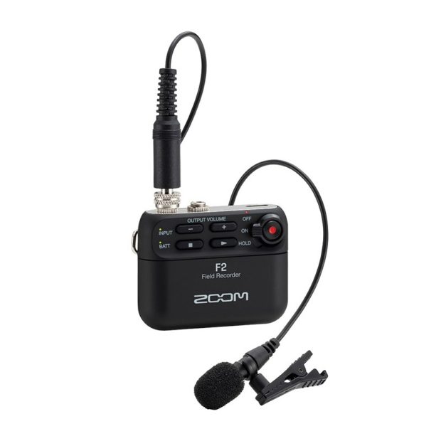 رکوردر یقه‌ای زوم زوم ZOOM F2 Black - تصویر 2