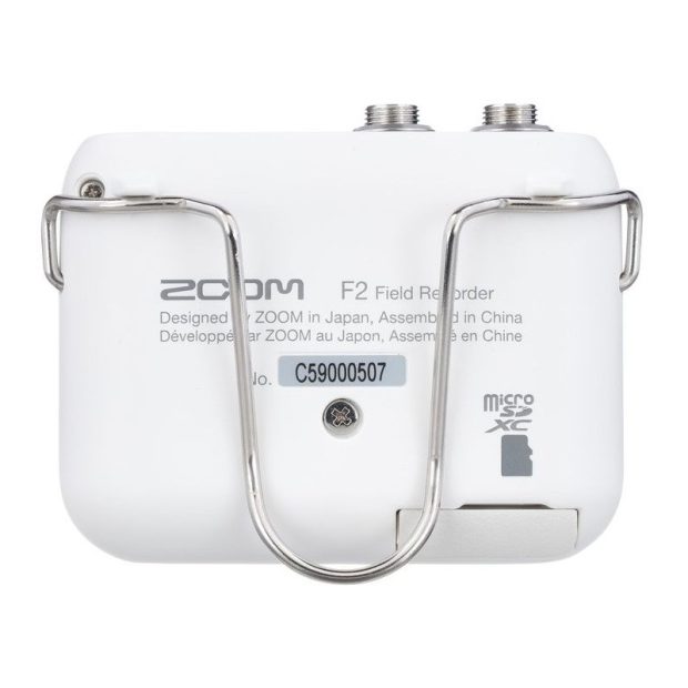 رکوردر یقه‌ای زوم زوم ZOOM F2 White - تصویر 3