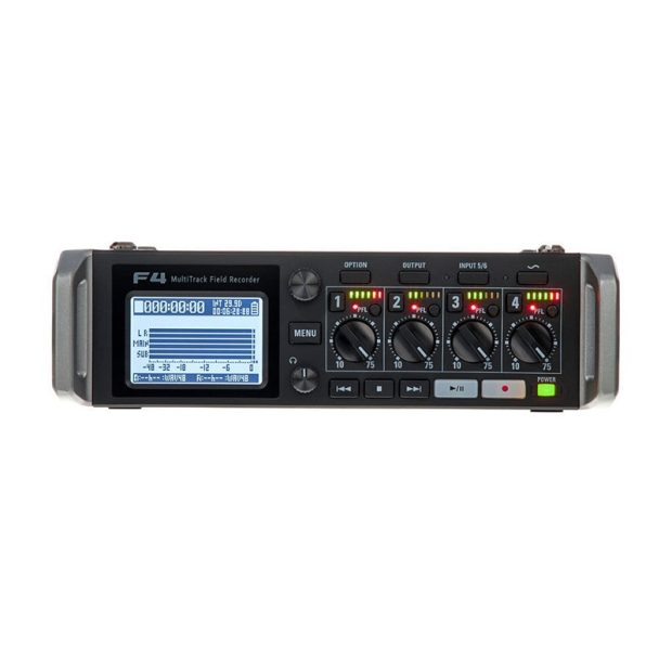 zoom-f4-multitrack-field-recorder-01-800x800-1.jpg رکوردر صدا زوم ZOOM F4 Multitrack Field Recorder - تصویر 1