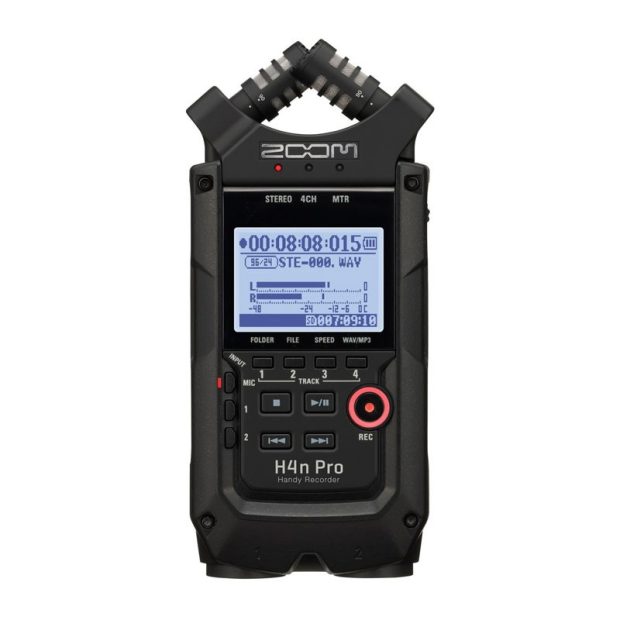 zoom-h4n-pro-handy-recorder-black-01-800x800-1.jpg رکوردر صدا زوم ZOOM H4N Pro Black - تصویر 1
