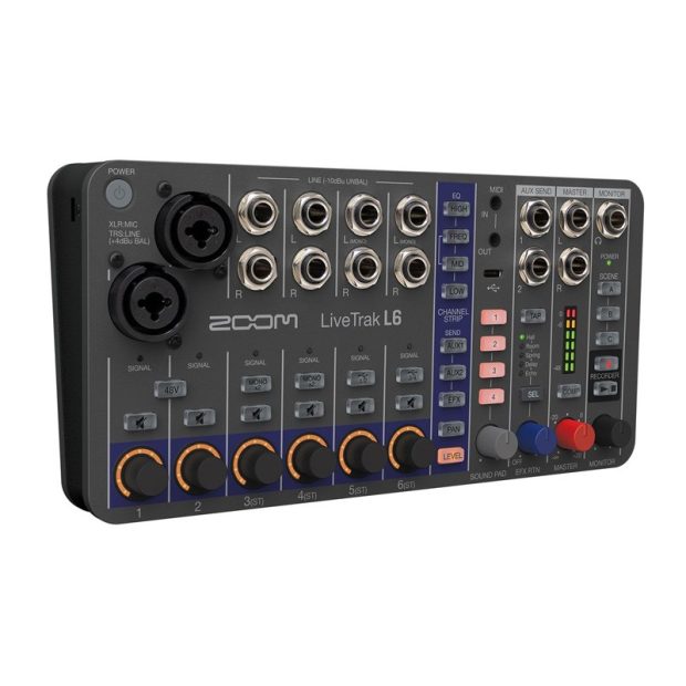 میکسر صدا زوم ZOOM LiveTrak L6 - تصویر 2