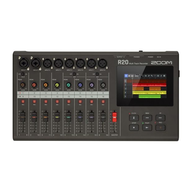 رکوردر مولتی ترک زوم ZOOM R20 - تصویر 1
