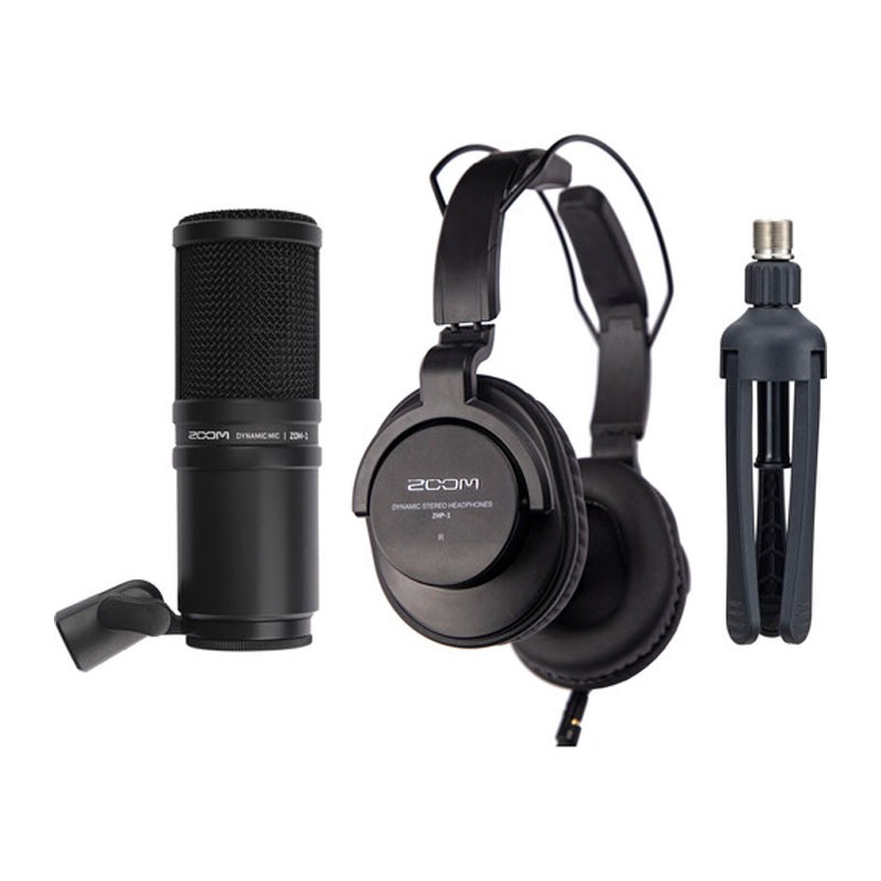پکیج استودیویی زوم Zoom ZDM-1 Podcast Microphone Pack