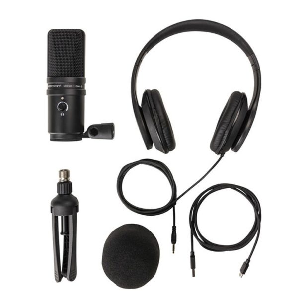 میکروفون یو اس بی زوم ZOOM ZUM-2 Podcast Microphone Pack - تصویر 2