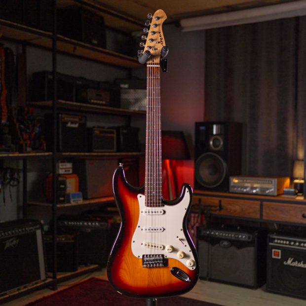 گیتار الکتریک آریا Aria STG Strat Sunburst - تصویر 7