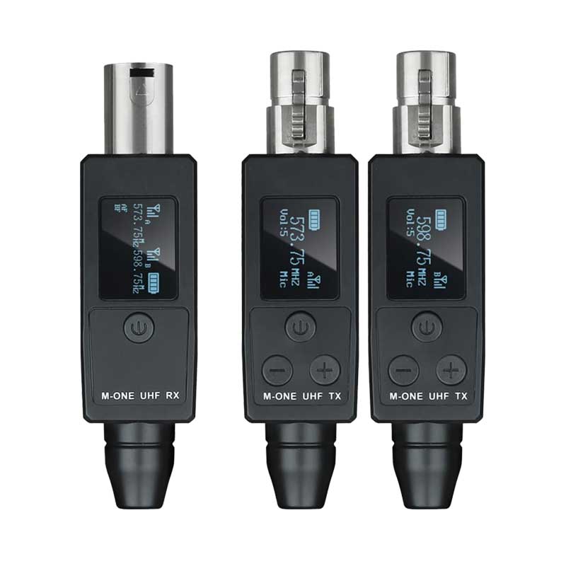 سیستم بیسیم میکروفون M-ONE UHF دو فرستنده سیستم بیسیم میکروفون M-ONE UHF دو فرستنده - تصویر 1