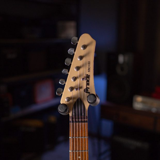 گیتار الکتریک پرینس Prince Strat STC-33 Black - تصویر 5