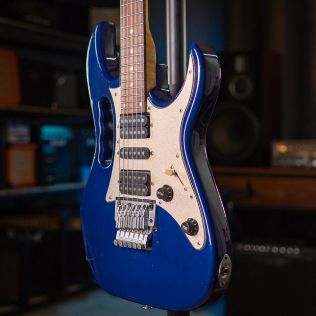 گیتار الکتریک زین ZINN Super Strat JEM Style HSH Blue - تصویر 2