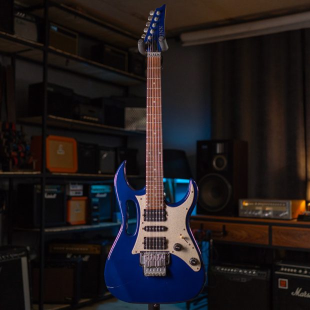 گیتار الکتریک زین ZINN Super Strat JEM Style HSH Blue - تصویر 7