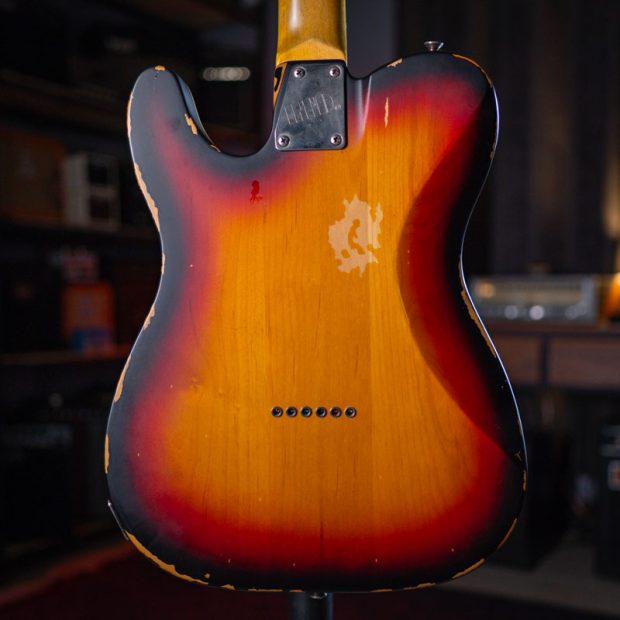 گیتار الکتریک اِل تی دی ESP LTD TE-202 Distressed 3-Tone Burst – Modified - تصویر 5