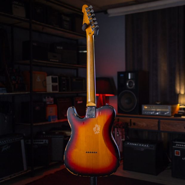گیتار الکتریک اِل تی دی ESP LTD TE-202 Distressed 3-Tone Burst – Modified - تصویر 8